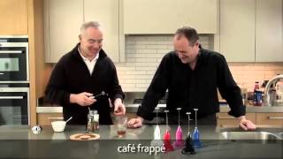 How to make a frappé coffee using an aerolatte milk frother [upl. by Behre]