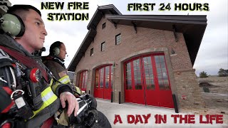 First 24 Hours in a New Fire Station  A Day in the Life [upl. by Gnouhc]