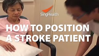 How To Position A Stroke Patient [upl. by Hawk]