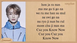 NCT U  Know Now Easy Lyrics [upl. by Love]