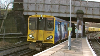 Half an Hour at 216  Birkenhead North Station 1022017  Class 507 508 terminus [upl. by Nyvlem]