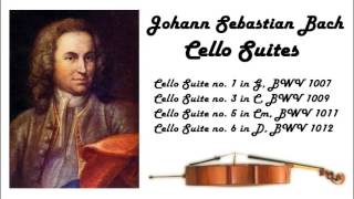 Johann Sebastian Bach  Cello suites in 432 Hz great for reading or studying [upl. by Rettig]